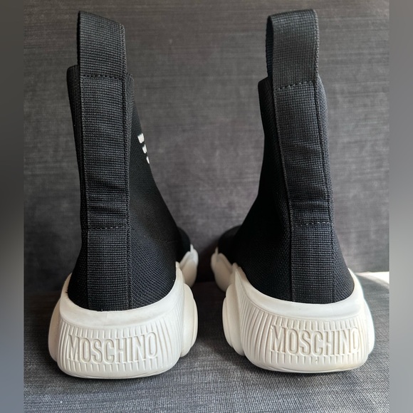 Moschino Logo Sock Sneakers - Picture 6 of 8